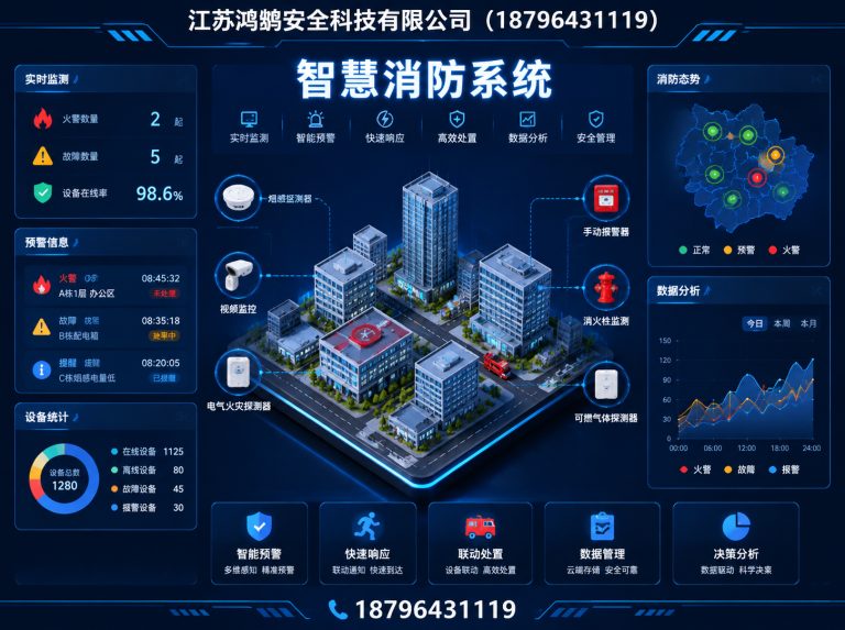 白沙消防通信指挥展示图